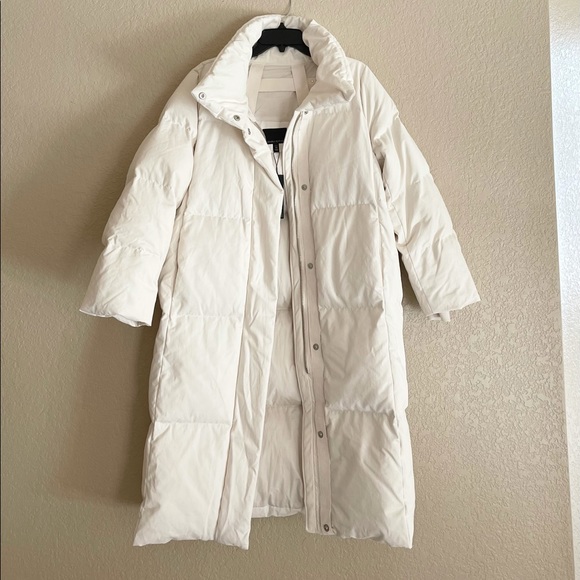 BR water repellent long down coat - Picture 4 of 5